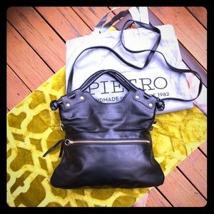 New!!! PIETRO NYC “Brooklyn” convertible satchel.